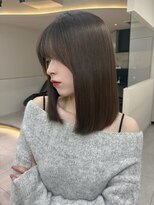 ロンドメリア 天神大名店(Lond Melia)&nbsp;着物ヘア/大人ガーリー/ダークアッシュ/似合わせカット