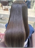 髪質改善酸性ストレート縮毛矯正艶髪カラーケアカラーレイヤー