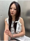 《CODE.LINE》ロングレイヤー×暗めグレージュ