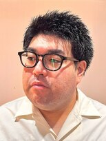 ジェントル(GENTLE) メガネにも似合う清潔感抜群のベリーショート