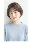 暗めカラー/韓国風/レイヤーカット/髪質改善/縮毛矯正/淵野辺