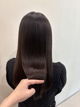 ファム 五日市店(femme)の写真/【髪質改善ストレートも◎】髪が傷んでいては、どんなstyleも台無し…仕上がり~お手入れまで理想を形に*