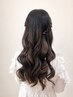 【デートやお出かけ前に】ナチュラルヘアセット