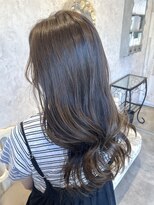 ディーヴァヘアーエズ(DIVA hair Eze)&nbsp;透明感◎グレージュカラーロング/韓国風レイヤーカット