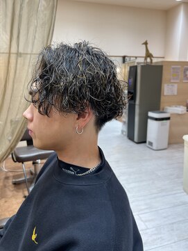 ル サロン ド バンブー(Le Salon de Bambou) メンズパーマ×ハイライト