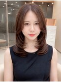 大人ガーリー/似合わせカット/レイヤーカット川崎