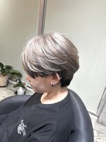 アンデイ(unday)&nbsp;エアーマッシュ　グレージュ×ブラック