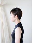 ベリーショートのウェットスタイル
