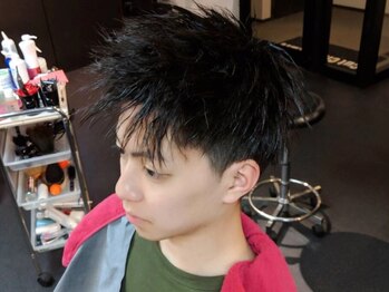 カットクラブ ケン(cut club KEN)の写真/【恵庭駅徒歩10分/車来店可】メンズ専用なので幅広い年齢にも対応OKなアットホームなサロン♪