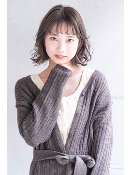 ケイト(kate) 【kate 大宮】フェミニンボブ×アッシュグレージュ