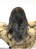 カラーマジック【シルバーグレージュ×バレ】