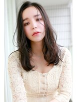 ラフィス ヘアー バース たまプラーザ店(La fith hair Bath) 【La fith】 ナチュラルミディアムスタイル