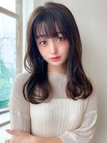 アフロート エル 錦糸町(AFLOAT L)&nbsp;大人可愛い/透け感/前髪/小顔/くびれミディ/ラベンダーカラー