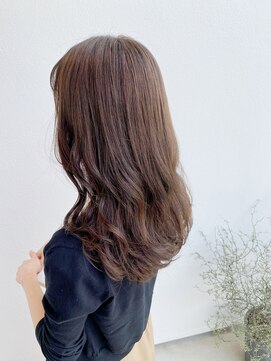 パライソ 南公園店(PARAISO) 上品ロング/くすみブラウン/20代30代40代