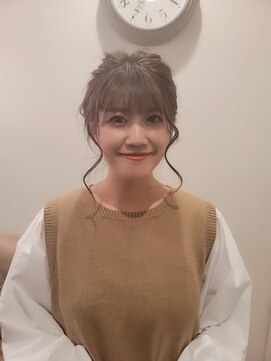 ミューズ 塩釜口店(MUSE) [MUSE塩釜口]ロープ編みヘアセットby高瀬