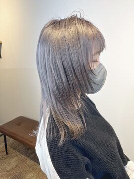 ダブルエヌ(DOUBLE.N) ハイトーン/ブリーチ2回～/顔まわりレイヤー