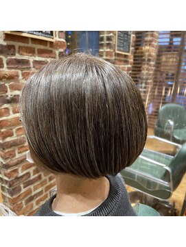 チップタップ 町田店(tip top) 【佐須田】の なじませ白髪ぼかしハイライト