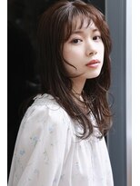 オーシャン(Ocean)&nbsp;［OCEANHair&Life水田成美］内巻きワンカールヌーディーベージュ