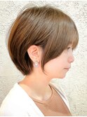 ［岩井style］20代30代40代重めショートヘア