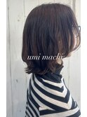 umi machi 可愛いとカッコいいを両方叶えたミディアム2023/3/25
