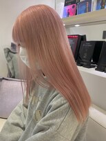 ベレーザ 渋谷(BELEZA)&nbsp;3450ベールピンクタイトストレートボルドーピンクベージュ