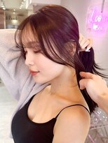 シーシンジュク 新宿南口(Sea shinjuku)&nbsp;韓国風前髪×レイヤーカット【髪質改善/新宿/レイヤーカット】