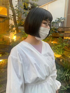 マッシュ 北堀江(MASHU) パツッとリップラインボブ