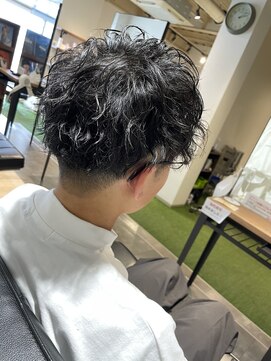 ヘアーシェルターフォーメン(Hair Shelter for men) マッシュスパイラルパーマ