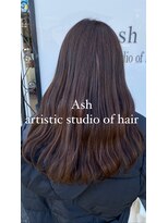 アッシュ アーティスティック スタジオ オブ ヘア(Ash artistic studio of hair)&nbsp;ナチュラルブラウン