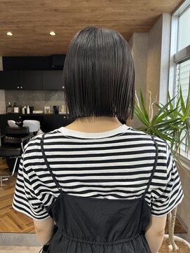 サクラ 岐阜(SAKURA) ボブ ショート ぱっつん 切りっぱなし