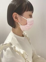 ヌークバイラヴェスト 四日市(neuk by lovest)&nbsp;顔まわり　前髪ワイドで　ぷつっと