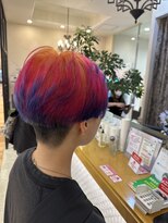 シャンプーボーイ セントラル 博多(SHAMPOO BOY central) バチバチ×ヘアカラー