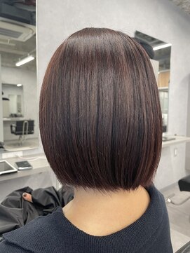 ネウィ 所沢(newi) 透明感ボブ！バイオレットカラー