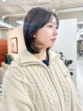 ノエ(noe) 着物/メルティカラー/似合わせカット/ウェーブミディアム/栄c12