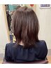（ツヤサラヘアー）酸熱トリートメントカット　￥11600→￥8500