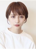 【 Ｉ. 】30代からのナチュラル前下がりショートボブ　川口