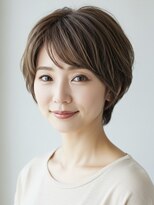 レヴィア(REVIA)&nbsp;白髪ぼかしハイライトブリーチミルクティーベージュ