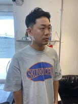 グッドプレイスアンドシング(Good Place&thing)&nbsp;メンズカット短髪ベリーショートフェードアップバング