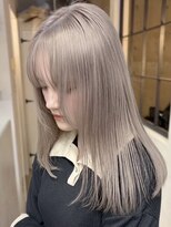 ジィルム(XELM)&nbsp;韓国レイヤーカット/ブリーチ/レイヤーカット/ダブルカラー