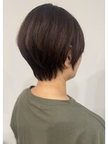 ミドル(MIDDLE)&nbsp;ショート/白髪ぼかし/ハイライトカラー/府中