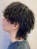 【ヤマト指名】メンズカット＋ウルフパーマ￥17500〔men's/パーマ〕