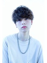 オーシャントーキョーオーバー 渋谷(OCEAN TOKYO OVER) メンズ波巻きツイスパニュアンススパイラルスパイキーショート