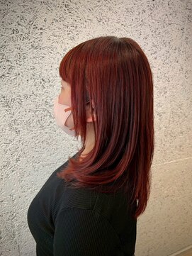 DAMANI 表参道 髪質改善/ヘッドスパ/ハイライト/白髪染め/白髪ぼかし/縮毛矯正 似合わせカット/ミディアムレイヤーカット[表参道駅]