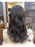 ロングパーマ