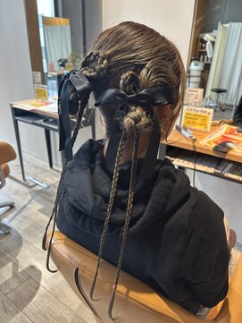 ジャストビューティ ルフレ 金沢八景店(Just Beauty Rufure) カチモリ/成人式ヘア/ツイン/アップスタイル