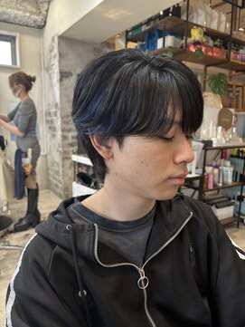 エーアイ 駒込店(Ai) フェザーパーマ×インディゴインナー