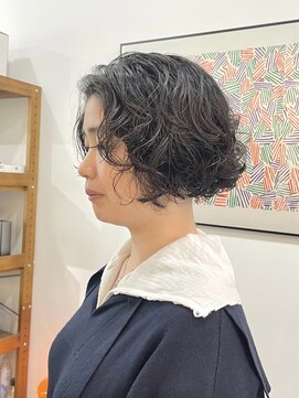 パープル 自由が丘(purple) 大人ガーリー/ダークアッシュ/似合わせカット[自由が丘]