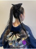 トレンド成人式ヘアセット