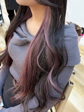 ロビー(LOBBY) ピンクラベンダーインナーカラー