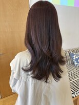 オーガニックエコ 川越(organic+eco)&nbsp;20代30代春ロングレイヤー/イルミナカラーブラウン/髪質改善